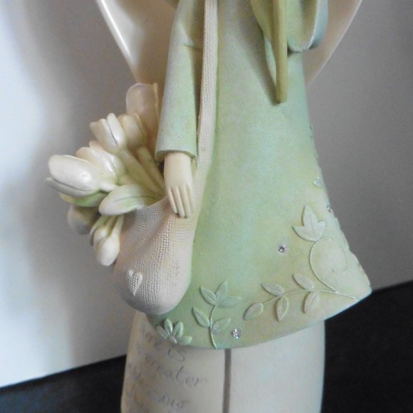 Enesco Foundations - Friend Angel Stone Resin Figurine - Picture 8 of 8